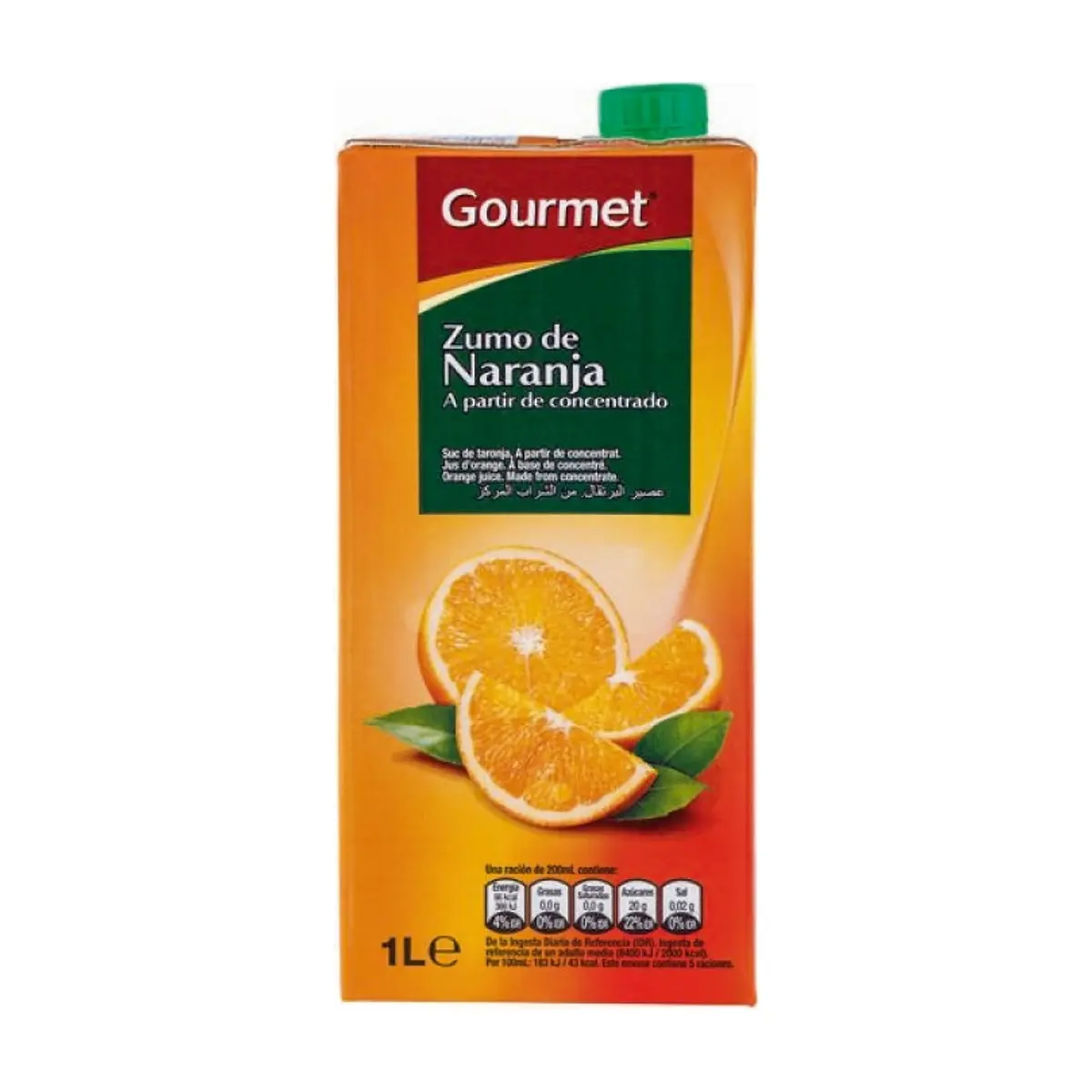 Zumo de Naranja Brick (1L) GOURMET