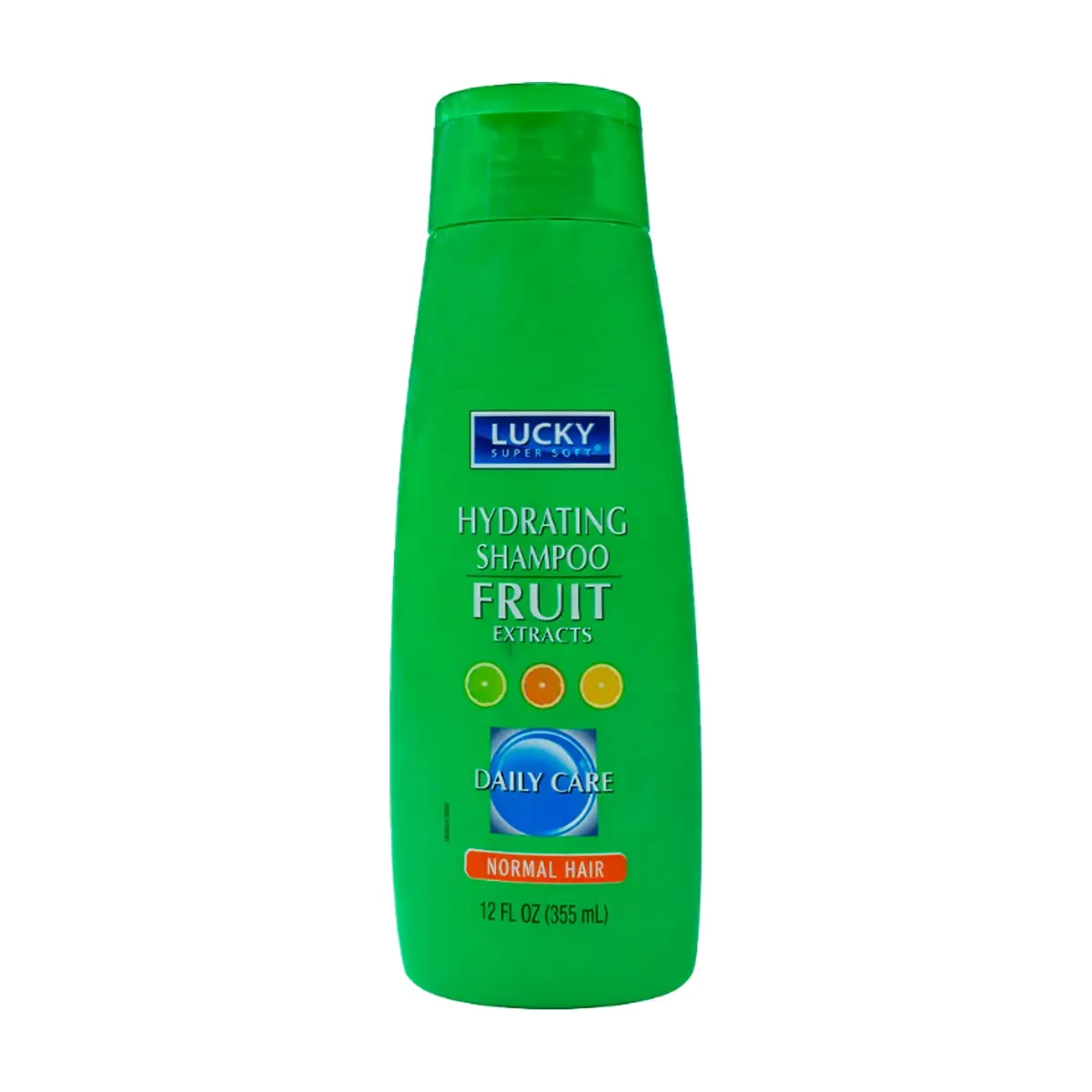 Champú hidratante con extracto de frutas Lucky (355 ml)