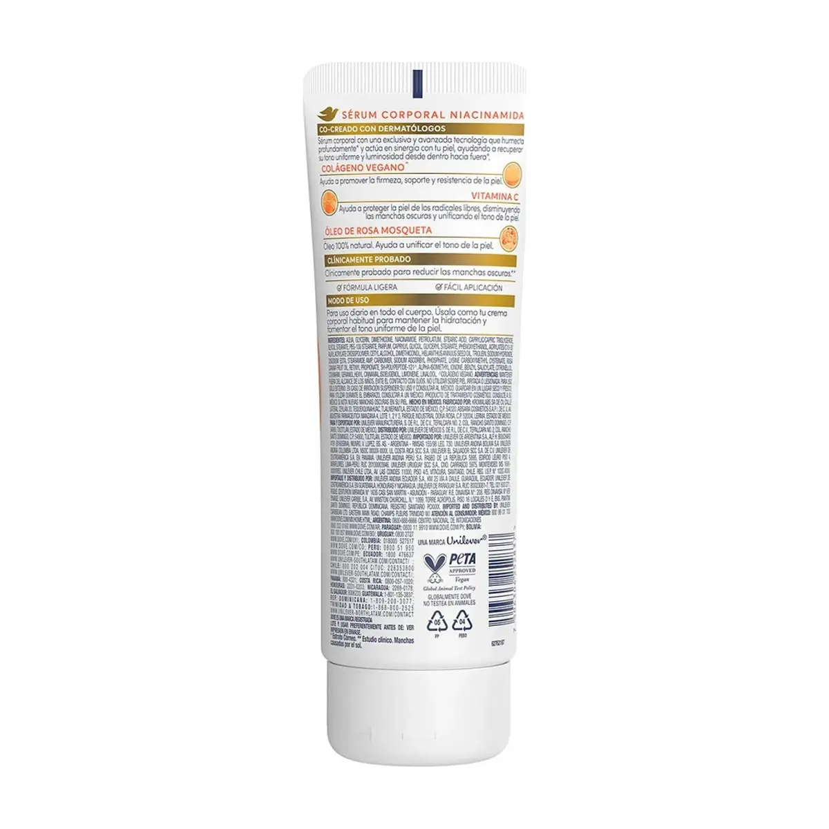 Sérum corporal dermohidratante niacinamida tono uniforme Dove (200 ml) - Thumbnail 2