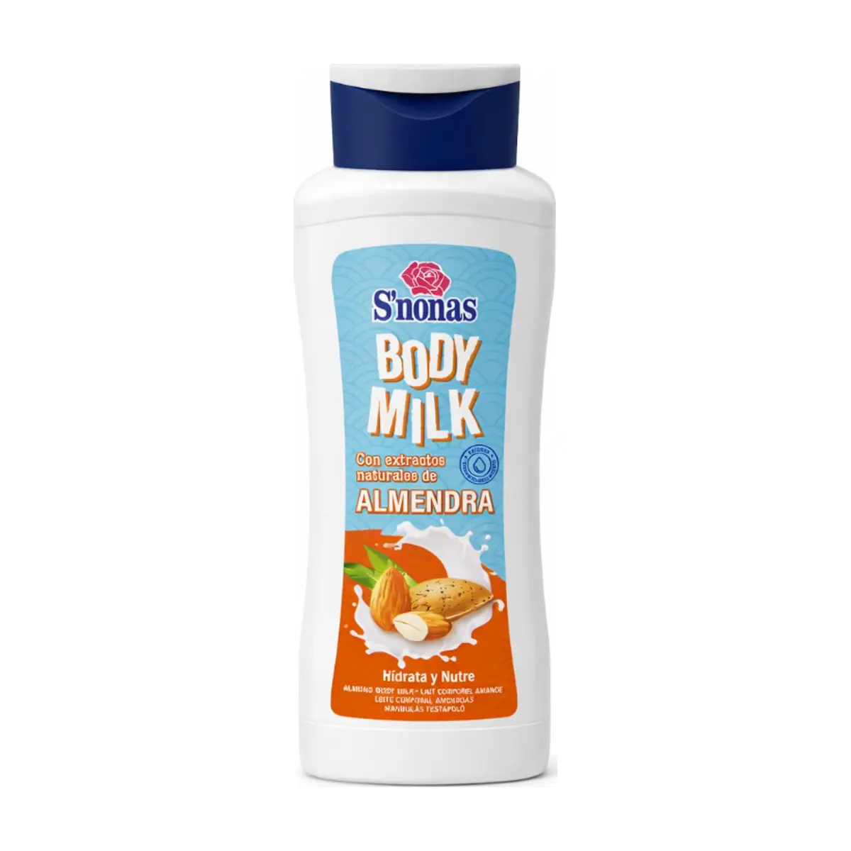 Crema corporal de almendra S'nonas (500 ml)