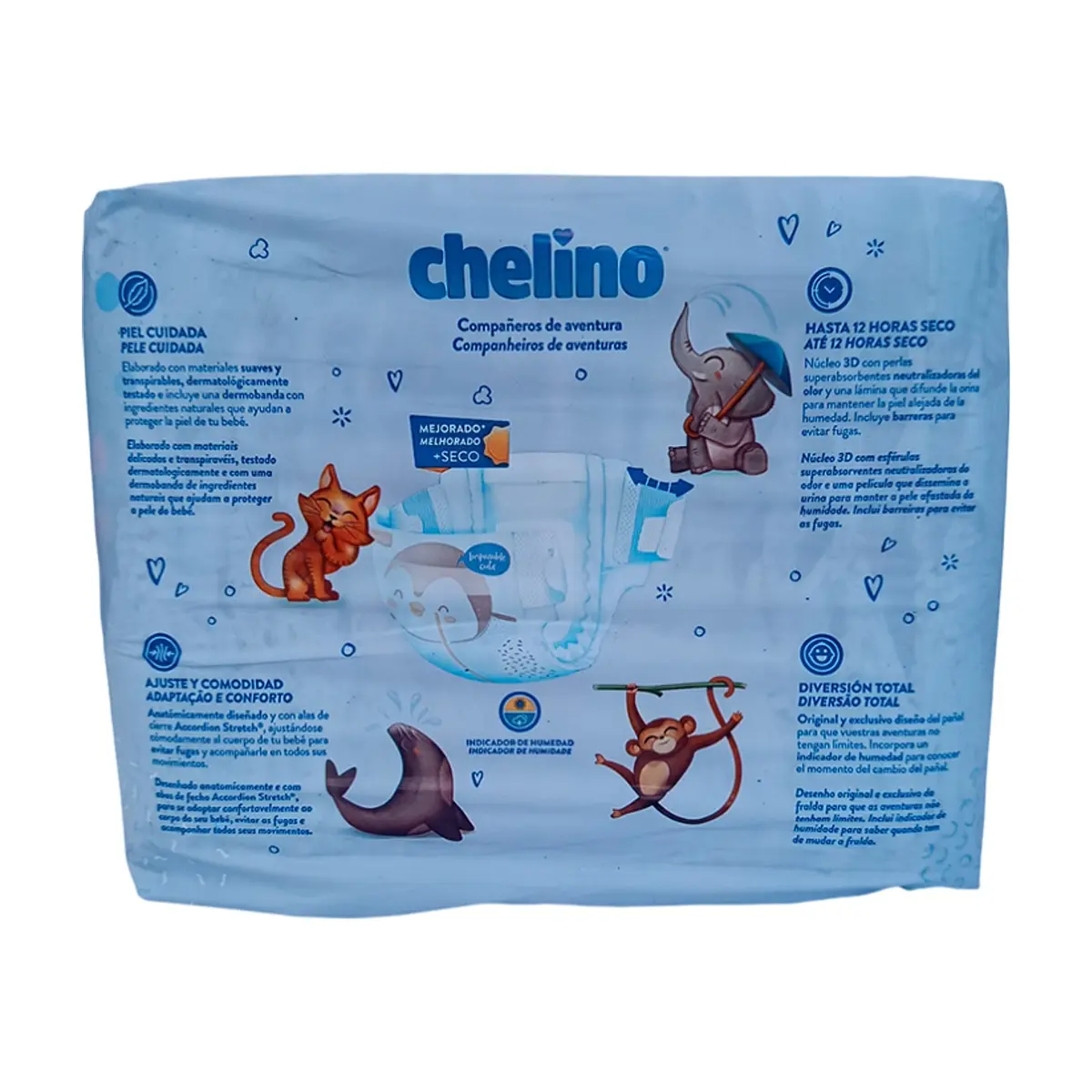 Pañales desechables para bebé Talla 5 de 13-18 kg Chelino (30 U) - Thumbnail 2