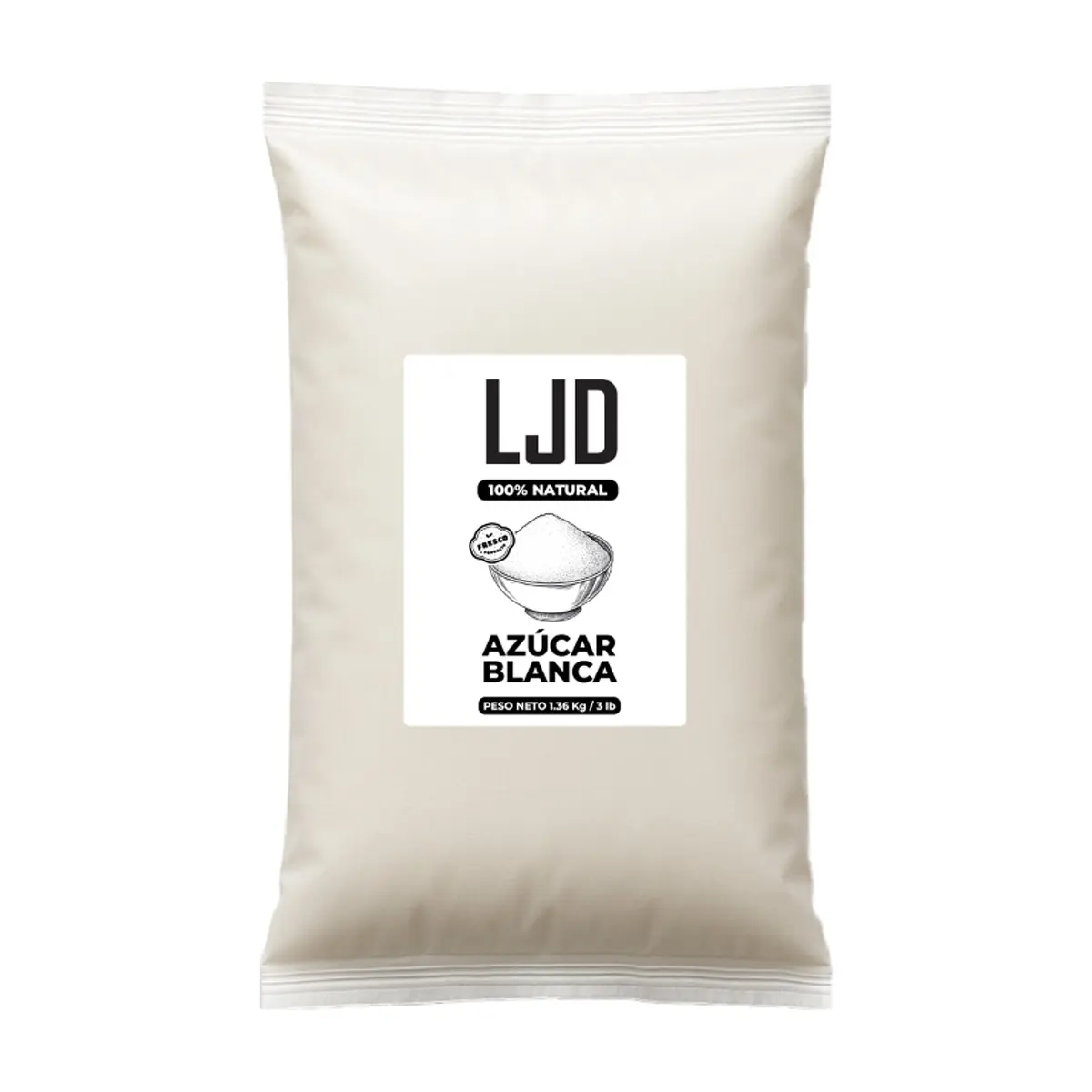 Azúcar blanca LJD (1.36 kg / 3 lb)