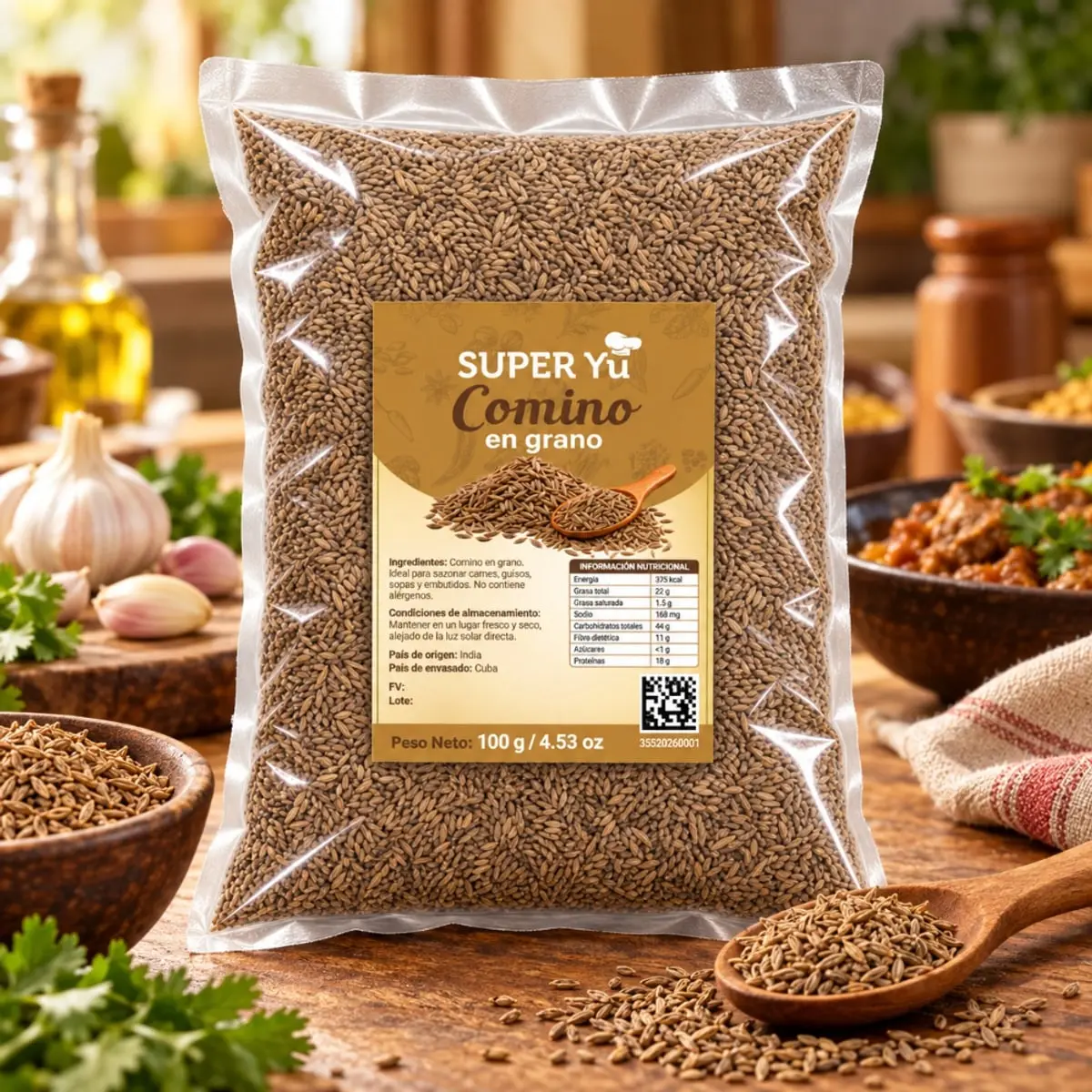 Comino en grano Super Yu (100 g / 3.53 oz) - Miniatura 3