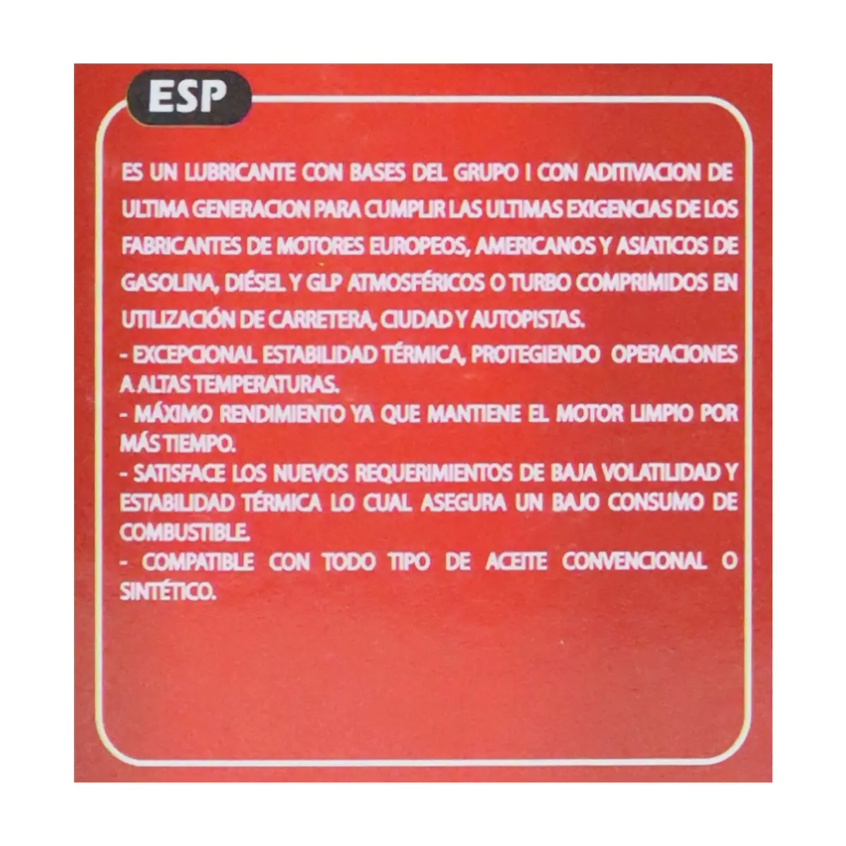 Lubricante multipropósito para vehículos SAE 85W-140 Lubrim (1 L) - Thumbnail 3