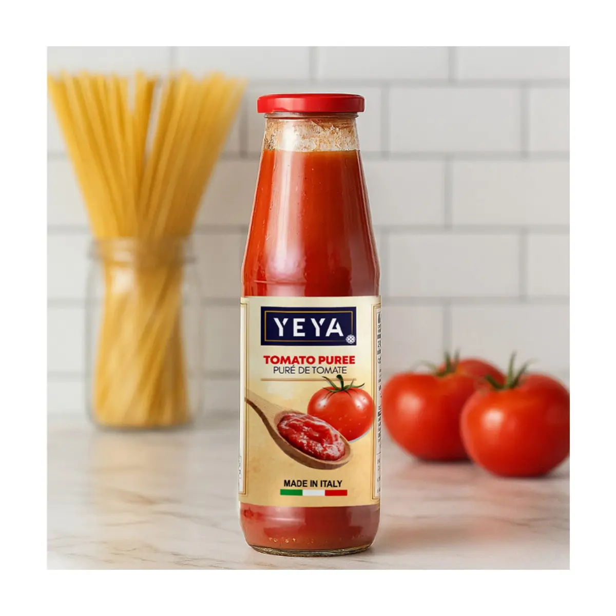 Puré de tomate YEYA (680 g / 1.50 lb) - Thumbnail 4