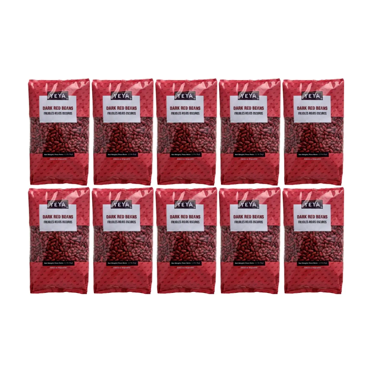 Frijoles colorados Yeya (10 x 1 kg / 2.2 lb)