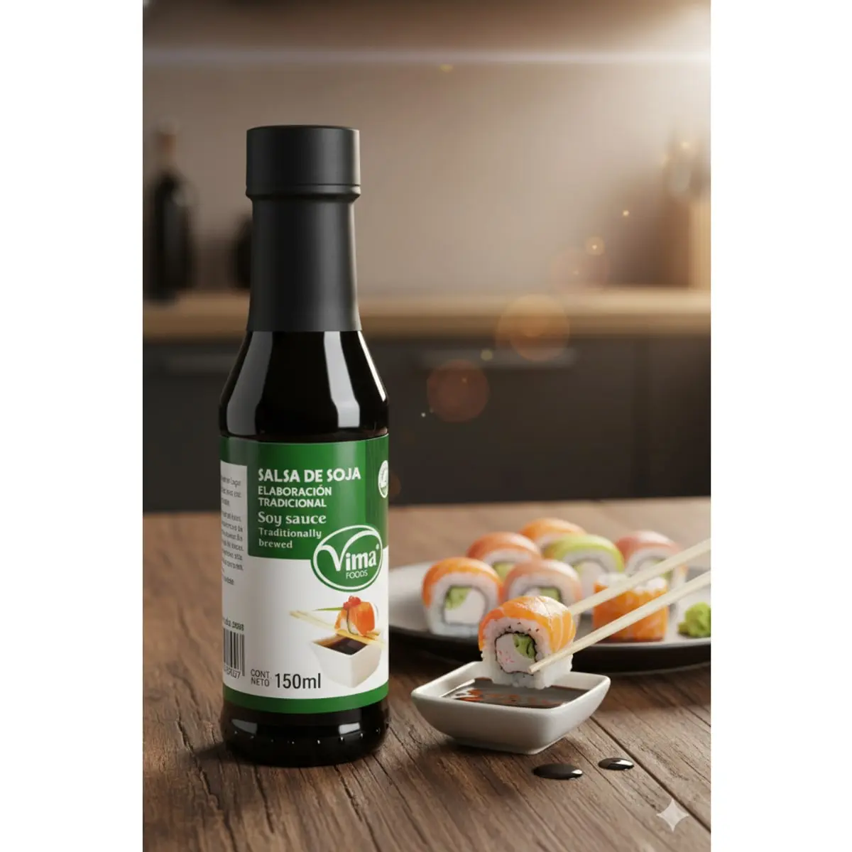Salsa de soja Vima Foods (150 ml) - Miniatura 4