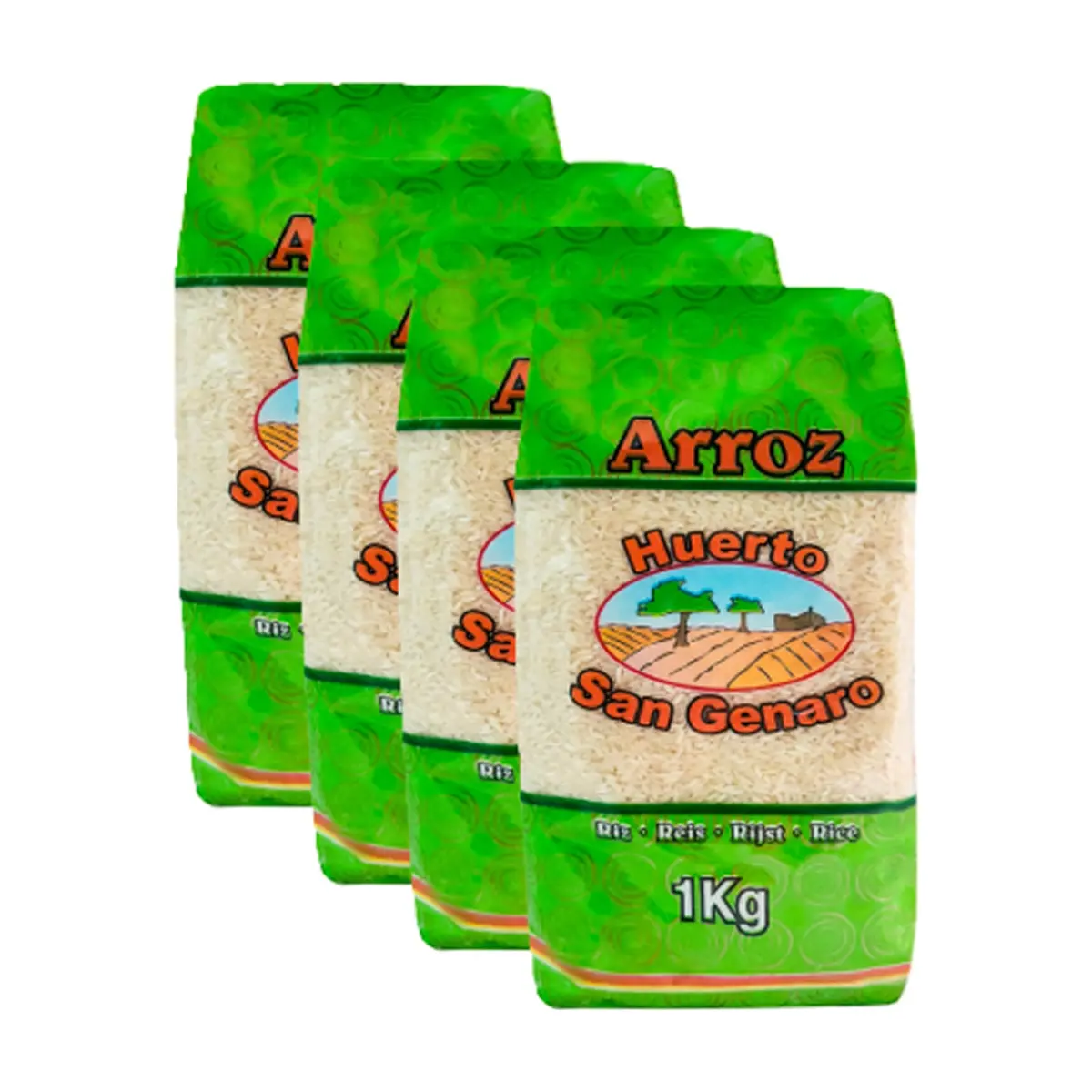 Arroz Huerto San Genaro (4 x 1 kg / 2.2 lb)