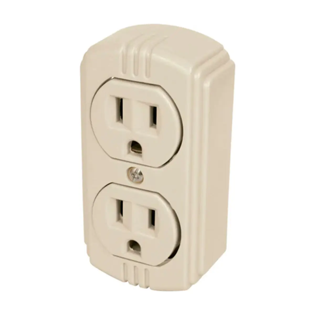 Tomacorriente doble de sobreponer - enchufe eléctrico de superficie - de 10 A / 125 V Orix - Thumbnail 2