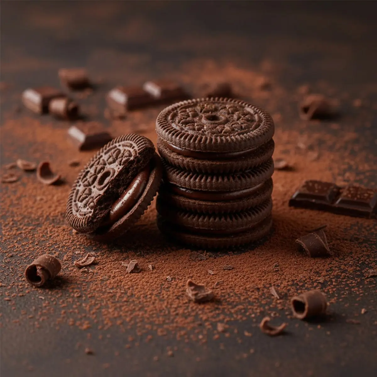 Galletas de chocolate rellenas con crema sabor a chocolate Show Gol (4 x 76 g / 2.68 oz) - Thumbnail 3