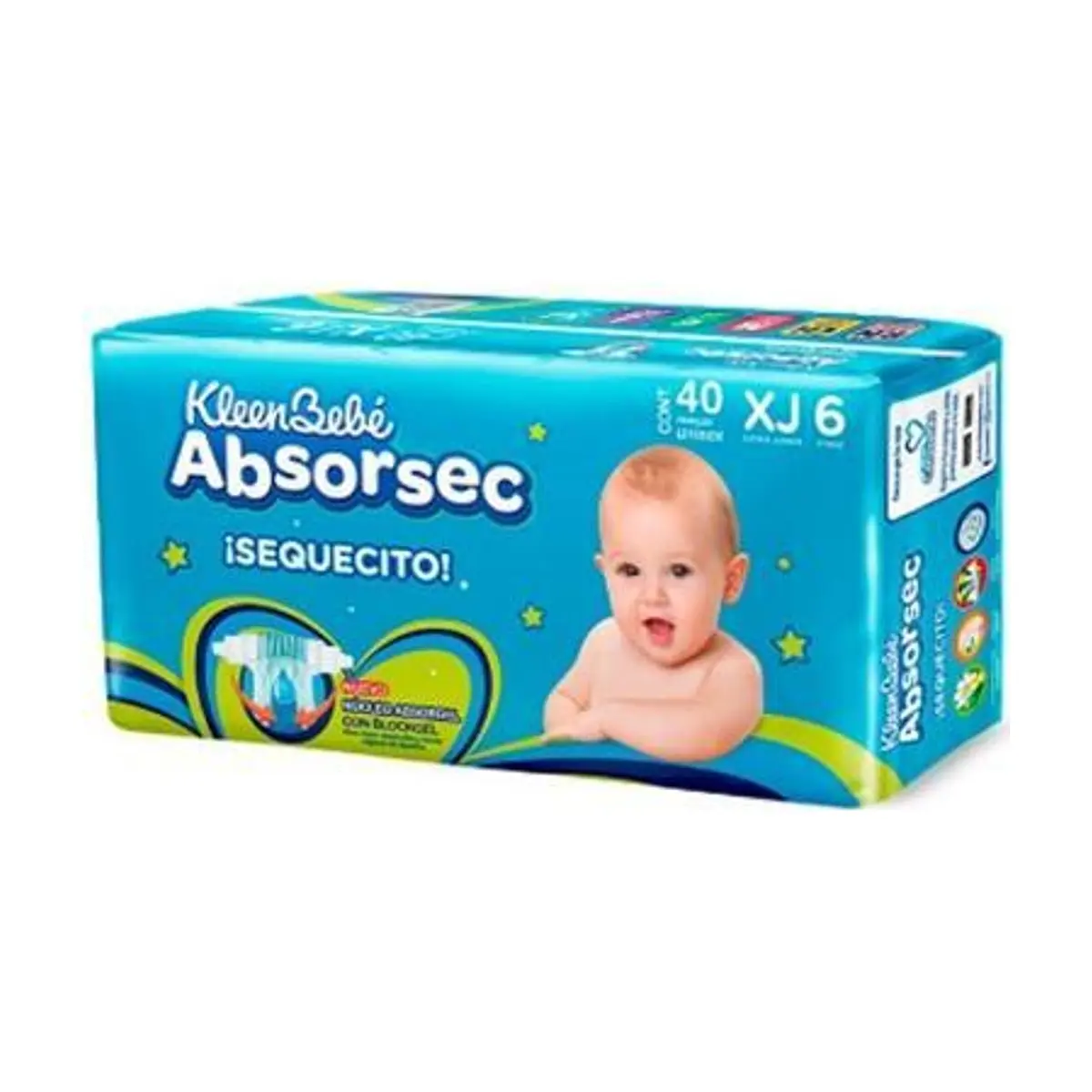 Pañal Desechable Extra Jumbo (40 u) KLEENBEBE
