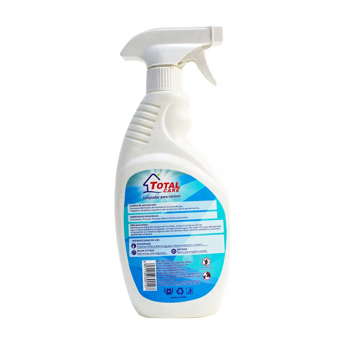 Desengrasante para cocina fragancia limón Total Care (500 ml / 16.9 oz) - Thumbnail 2