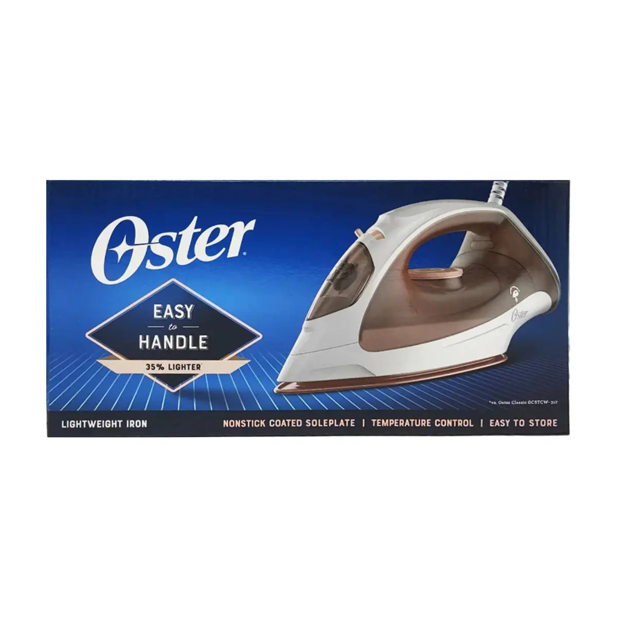 Plancha de vapor ligera rosada 1000 W Oster GCSTBS3801-013 - Thumbnail 4