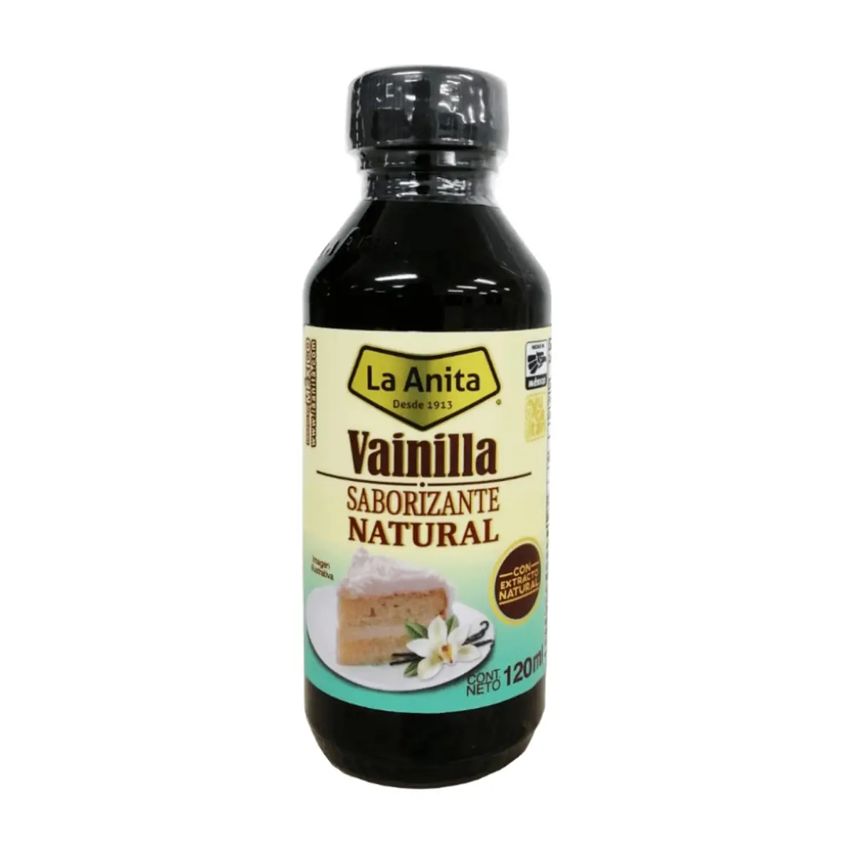 Saborizante natural vainilla La Anita (120 ml / 4.06 fl oz) - Miniatura 2
