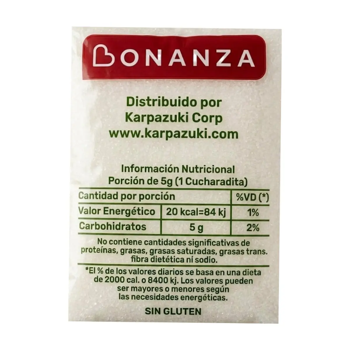 Azúcar blanca Bonanza (1 kg / 2.2 lb) - Thumbnail 3