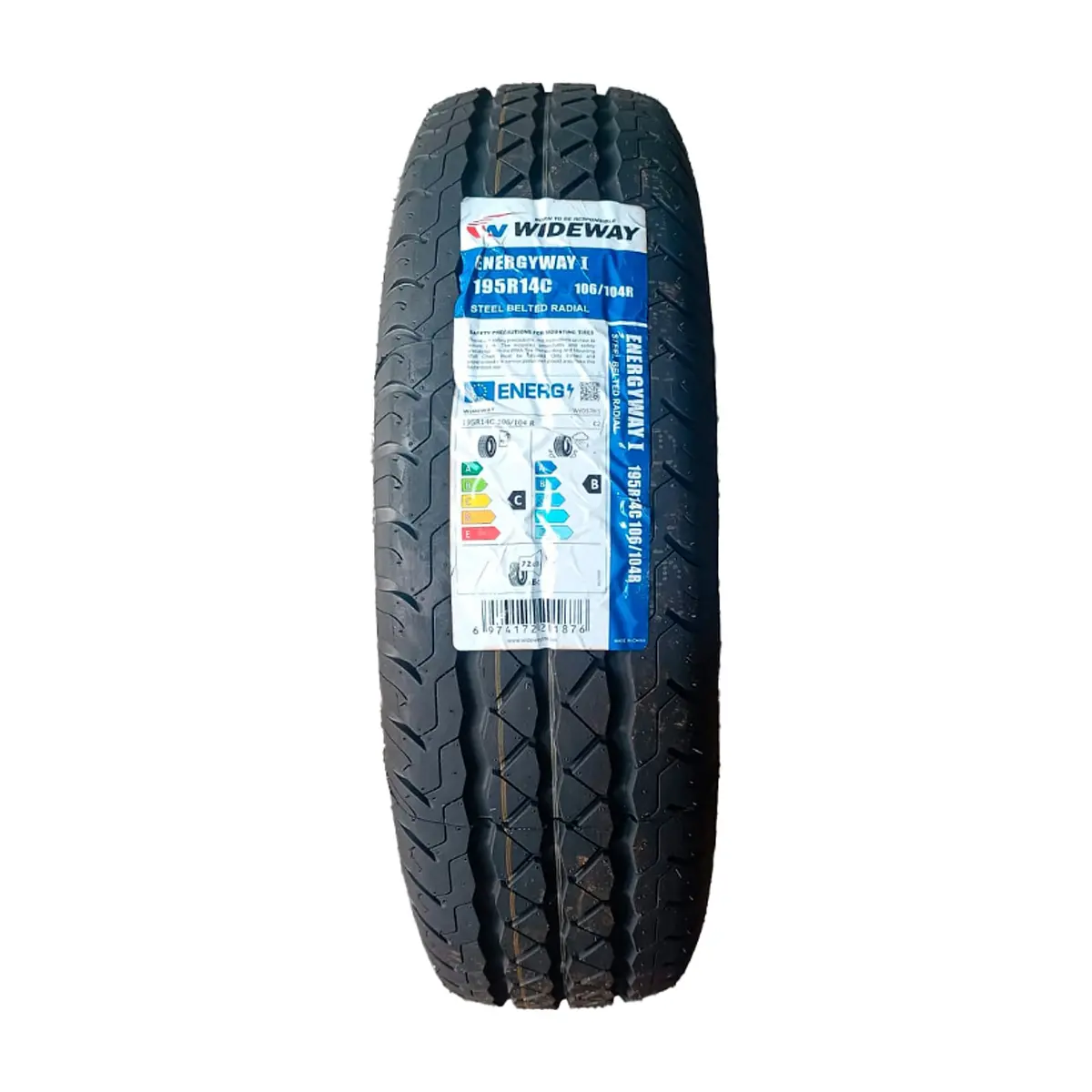 Neumático para auto 195 R14 C 106/104 R Wideway Energyway I (1 U)