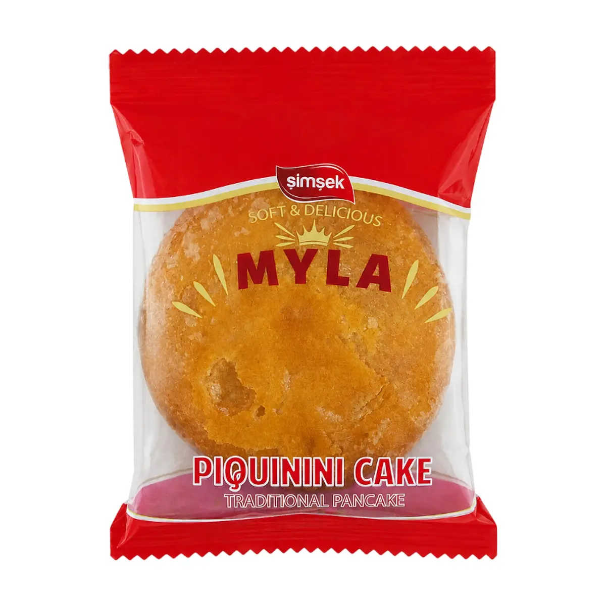 Pancake tradicional con sabor a vainilla Simsek Myla (25 g / 0.88 oz)