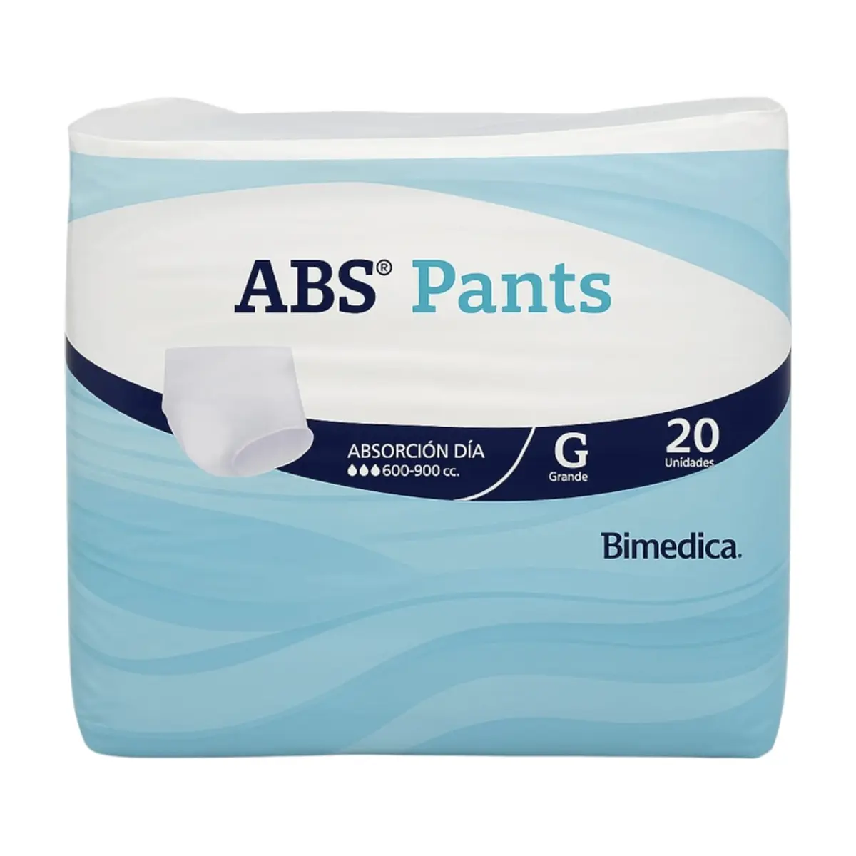 Pañales desechables para adultos talla G ABS PANTS (20 U)