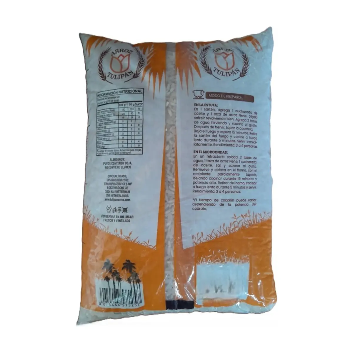 Arroz blanco Tulipán (1 kg / 2.2 lb) - Thumbnail 2