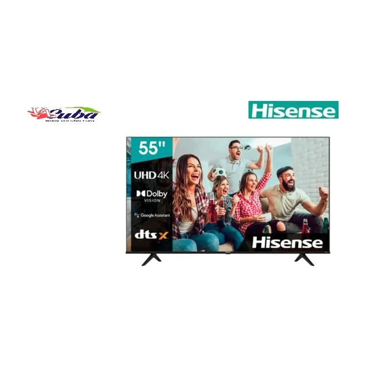 TELEVISOR 4K HISENSE 55''