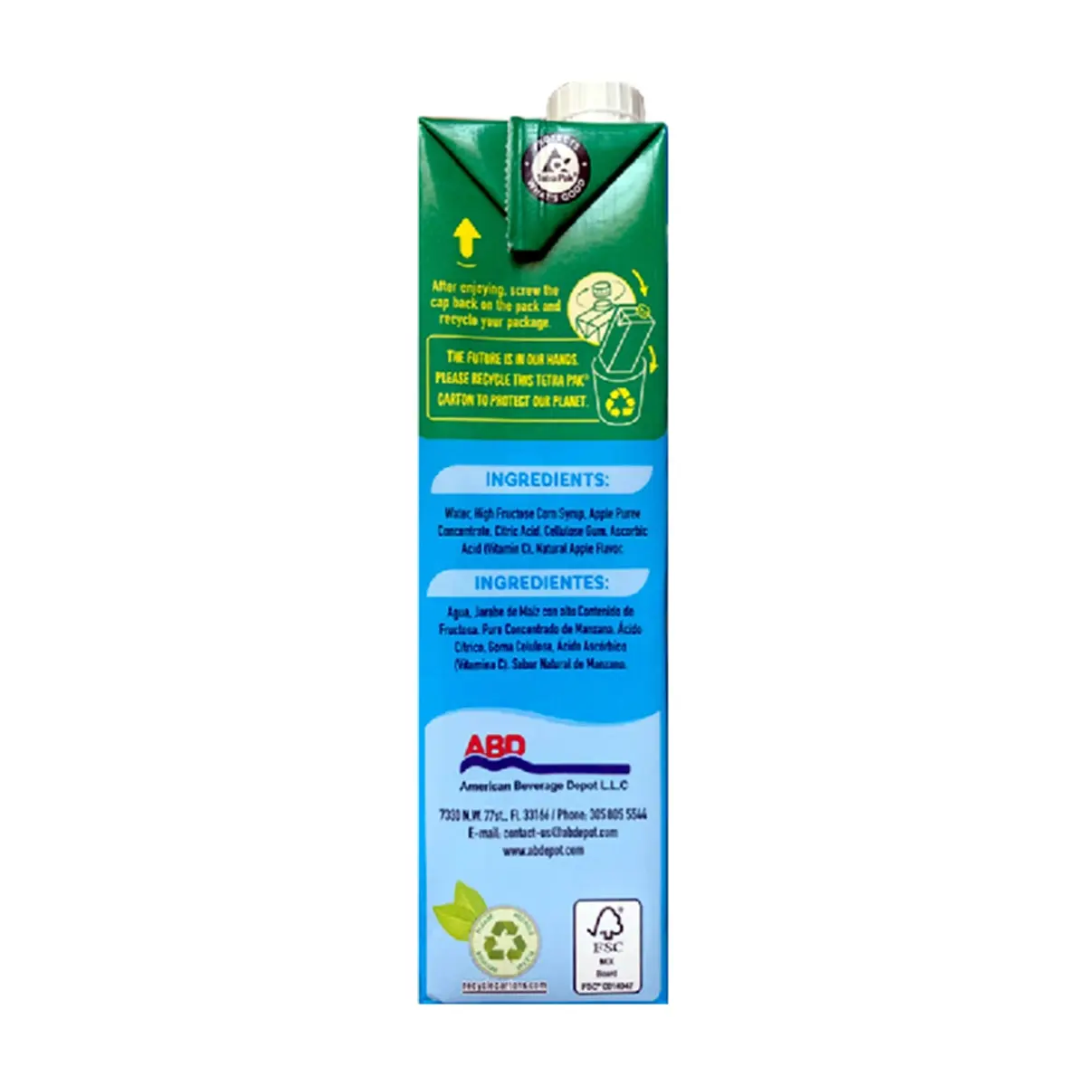 Jugo de manzana Goliath (4 x 946 ml / 32 fl oz) - Thumbnail 3