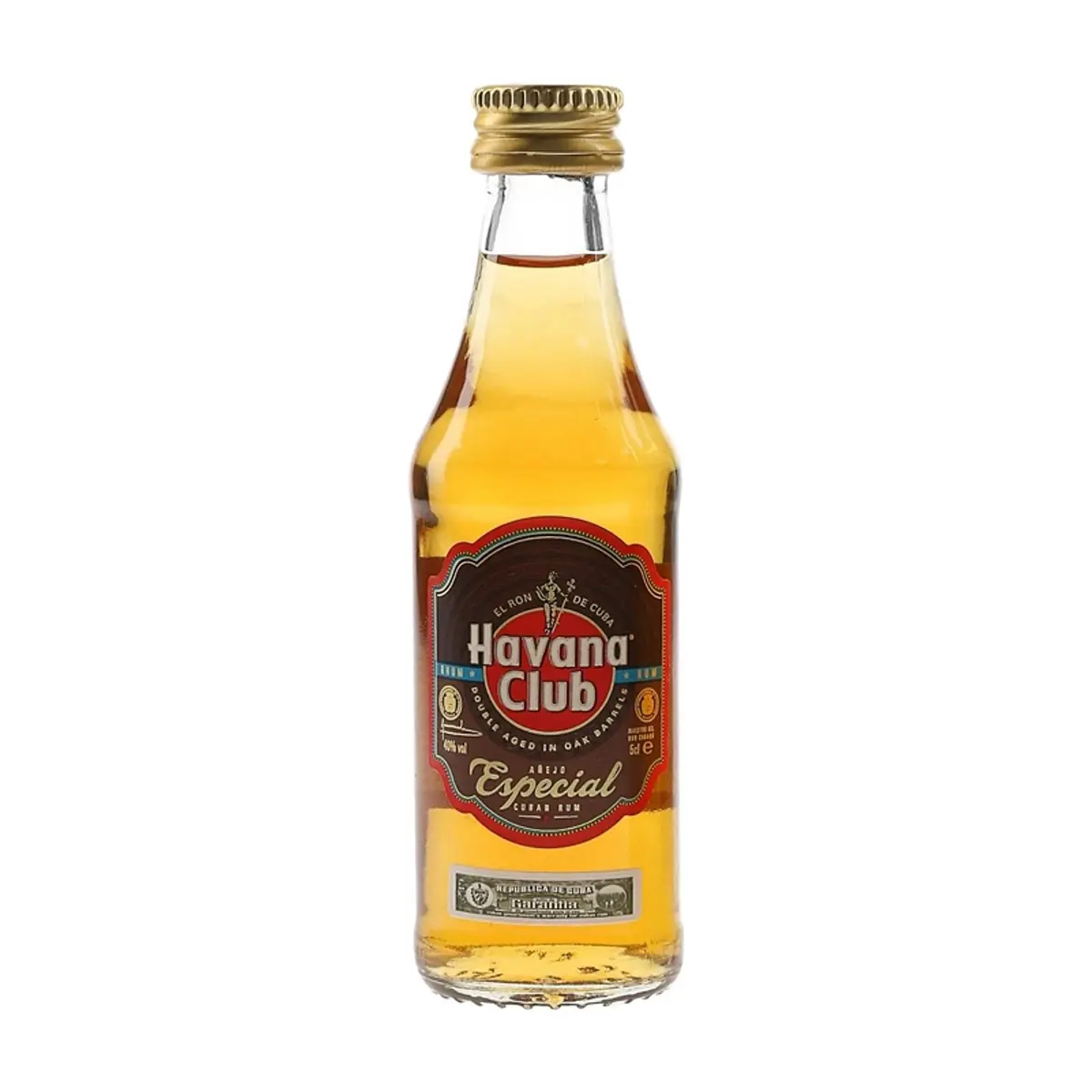 Ron añejo especial 40 % vol Havana Club (50 ml)