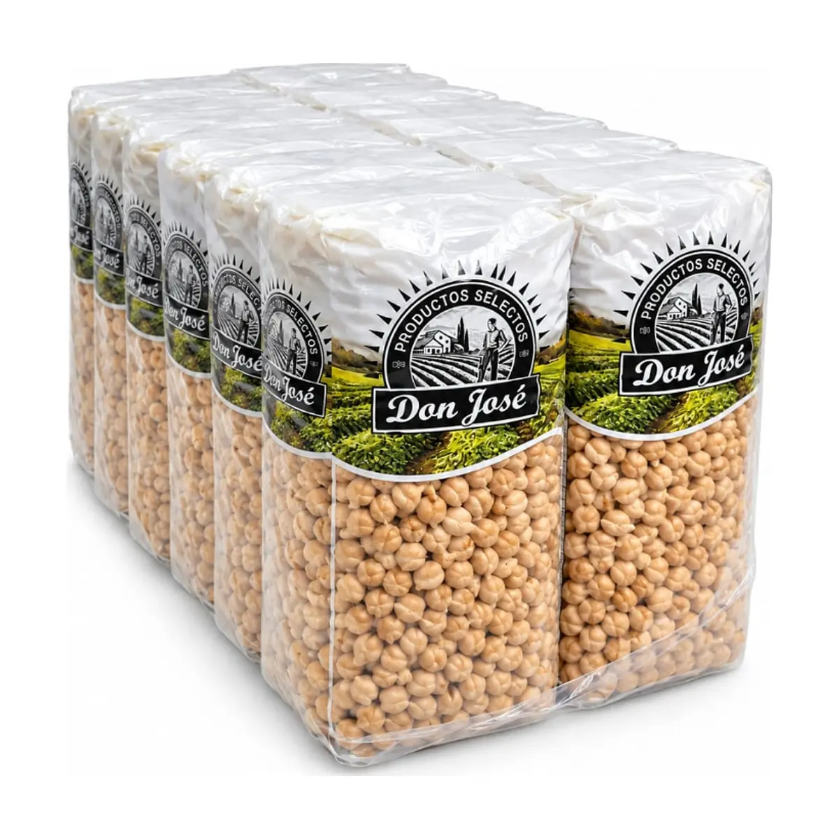 Garbanzos Don José (10 x 1 kg / 2.2 lb) - Miniatura 1
