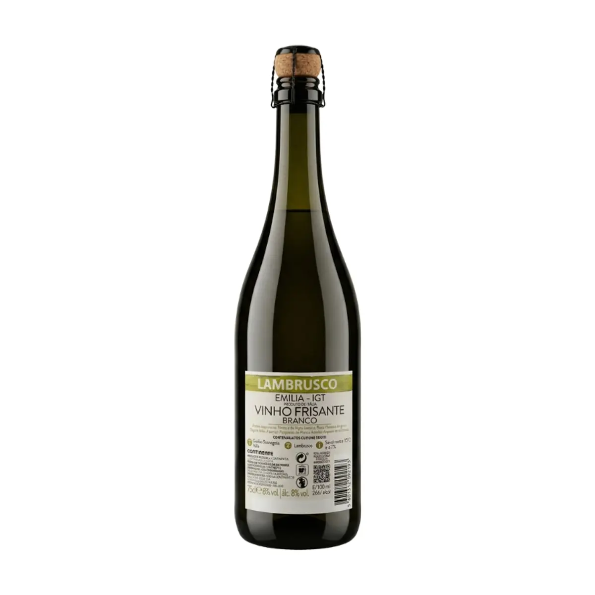 Vino blanco espumoso Lambrusco Continente (750 ml / 25.36 fl oz) - Thumbnail 4