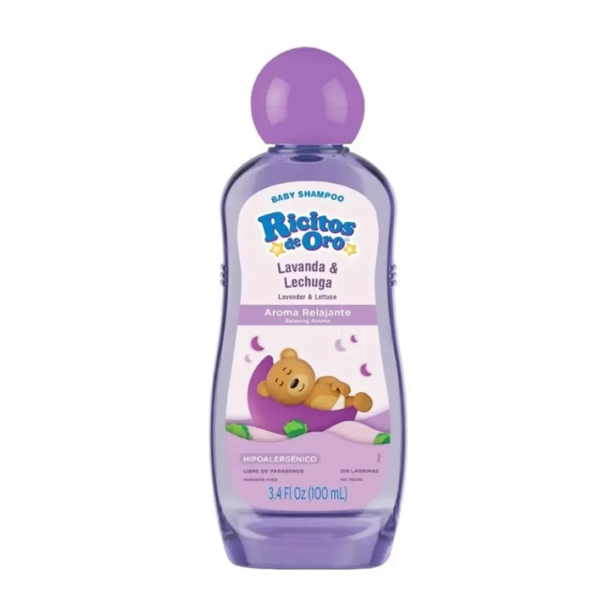 Champú para bebés lavanda y lechuga Ricitos De Oro (100 ml)