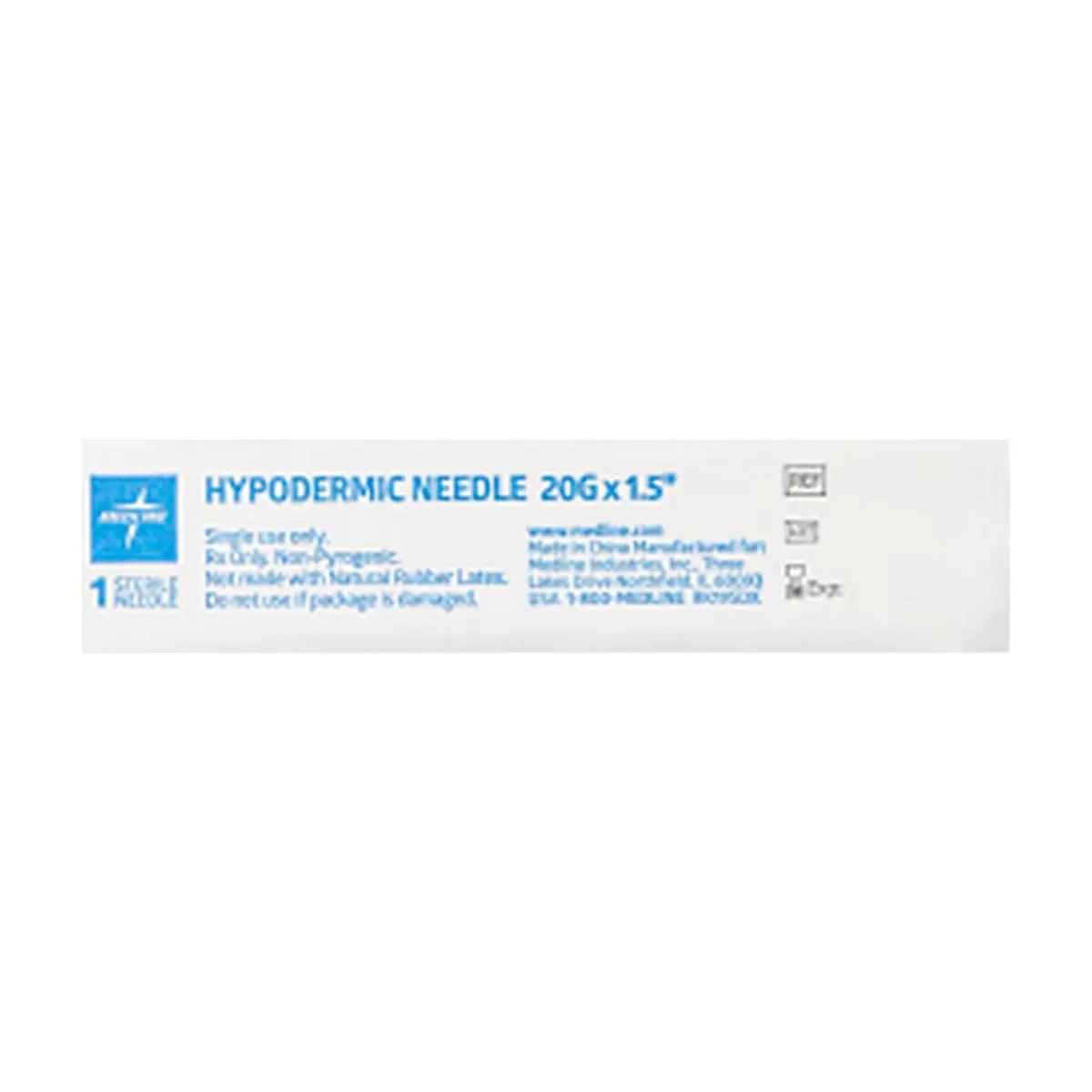 Aguja hipodérmica para inyección 20 g / 1.5" Medline - Thumbnail 3