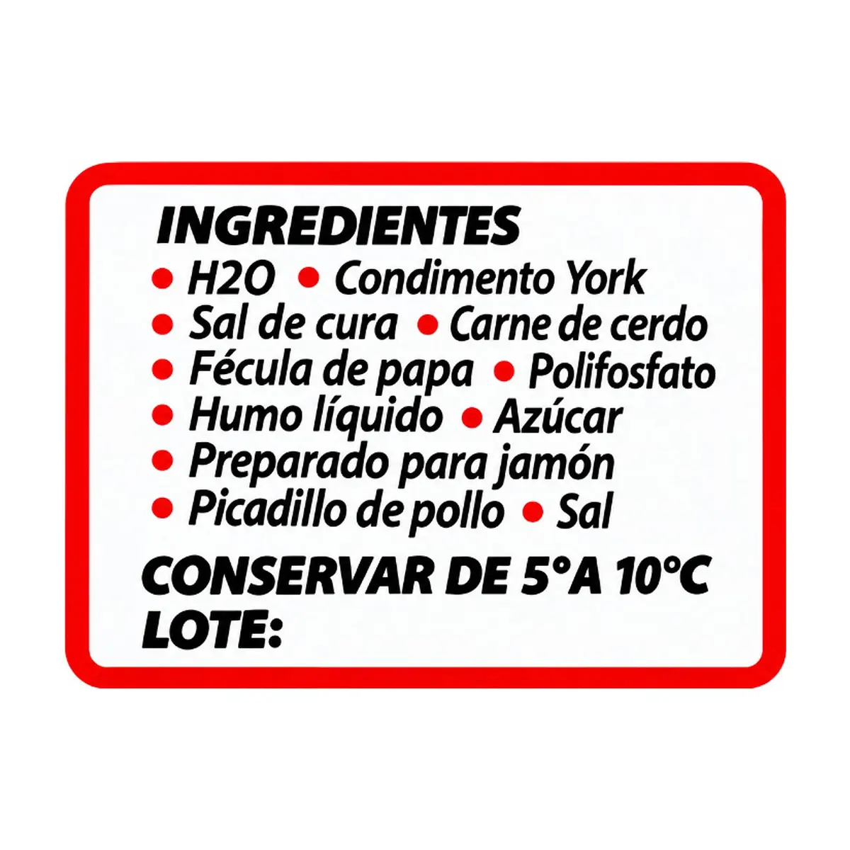Jamón Vicky Delicias Estrella (453 g / 1 lb) - Thumbnail 2