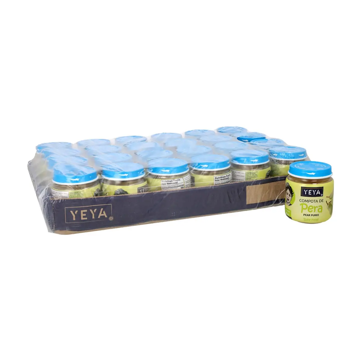 Compota de pera YEYA (24 x 113 g / 4 oz) - Imagen 1