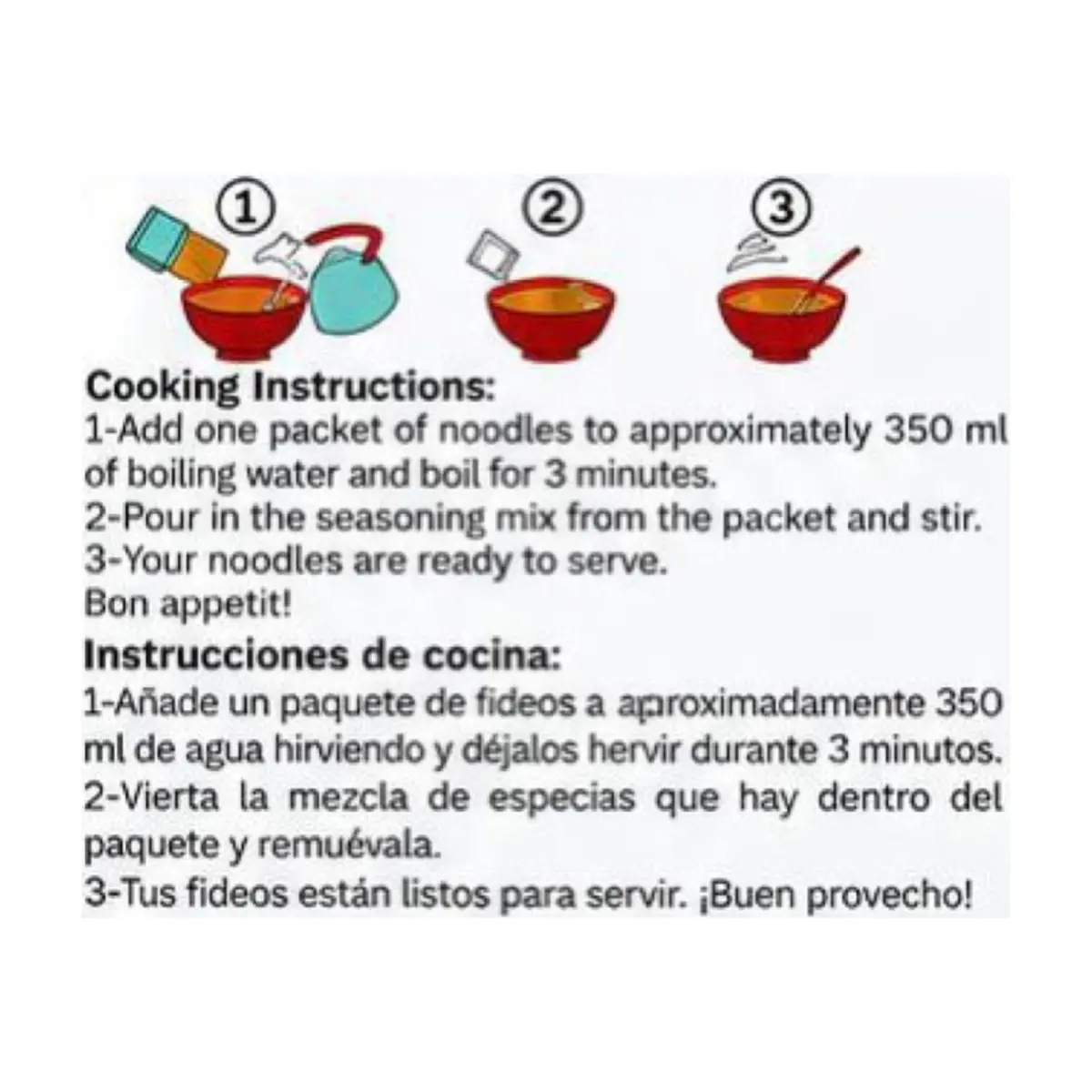 Sopa de fideos instantáneos sabor ternera Jolyni (85 g / 3 oz) - Thumbnail 4