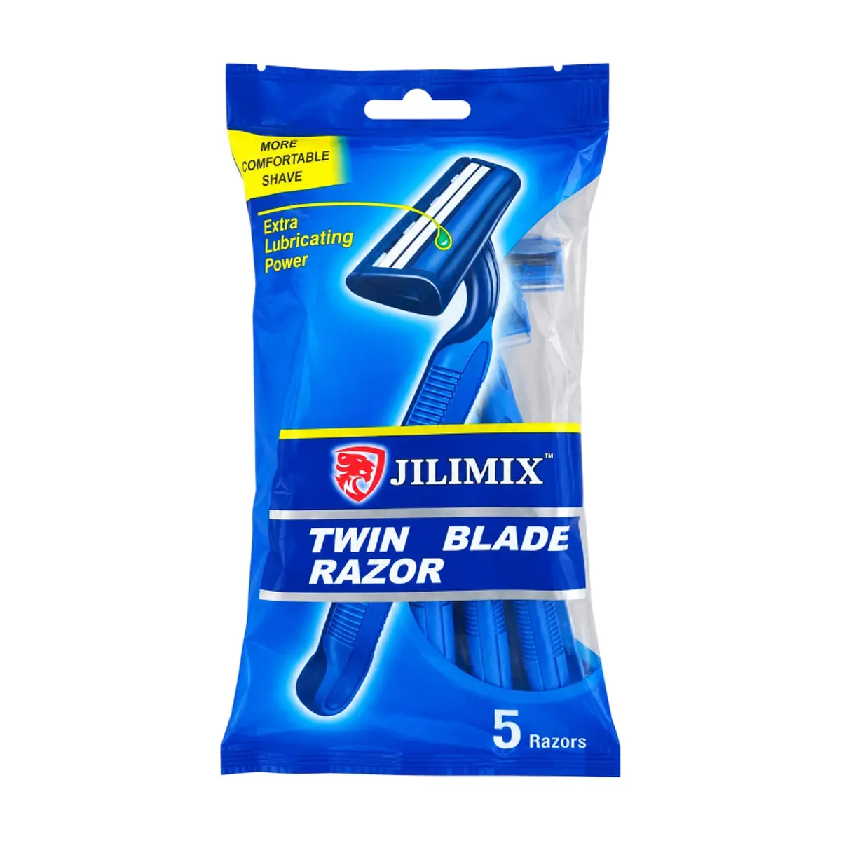 Máquinas de afeitar desechables de 2 hojas Jilimix Twin Blade (5 U)
