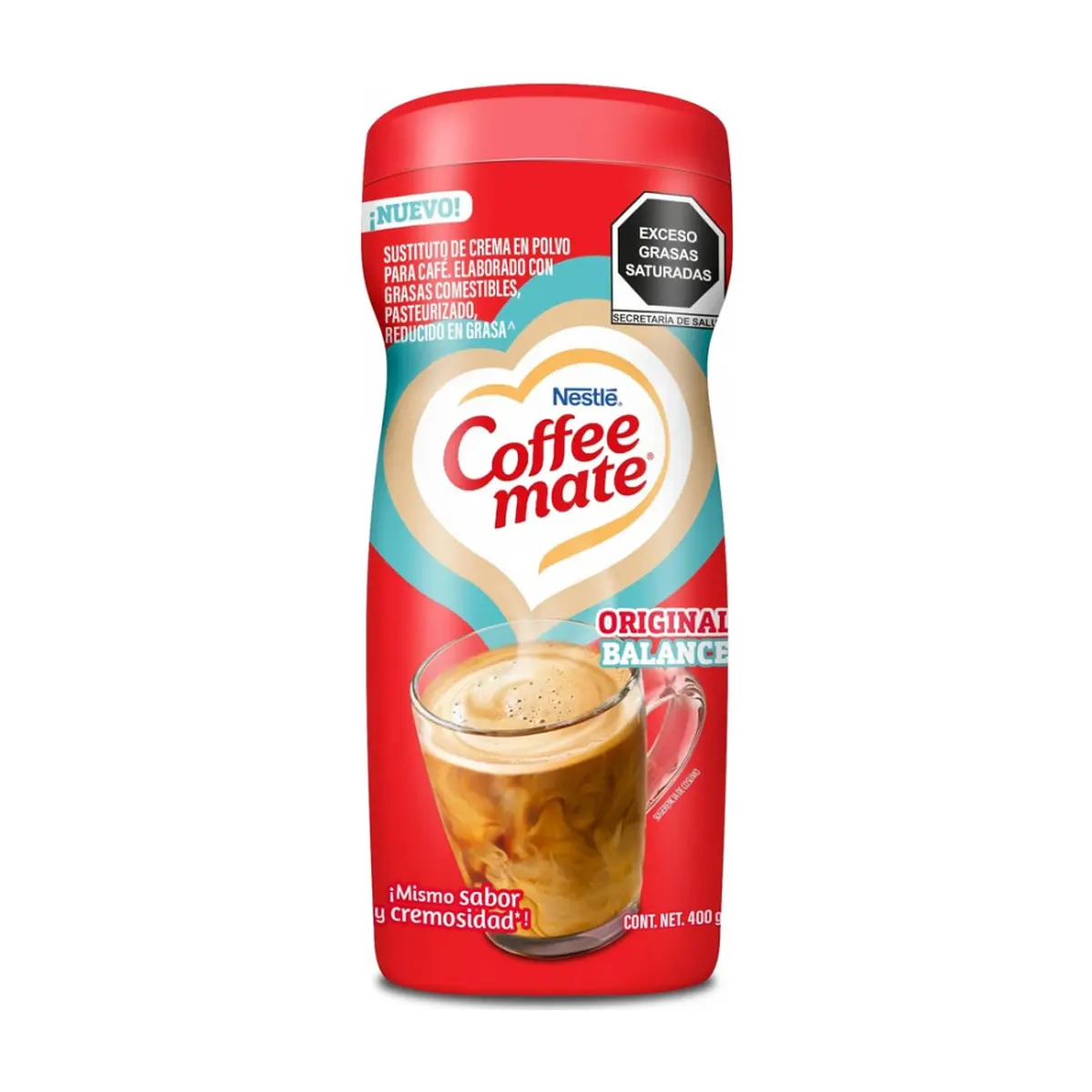 Sustituto de crema para café Coffee Mate Balance Nestlé (400 g / 14.11 oz)