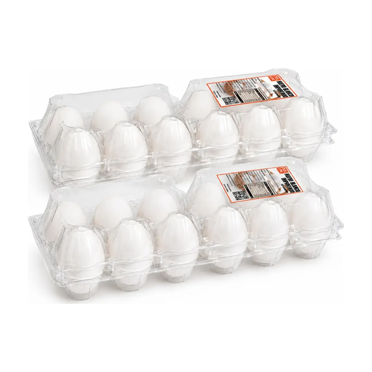 Huevo blanco importado PDL LMC (2 x 12 U) - Imagen 1