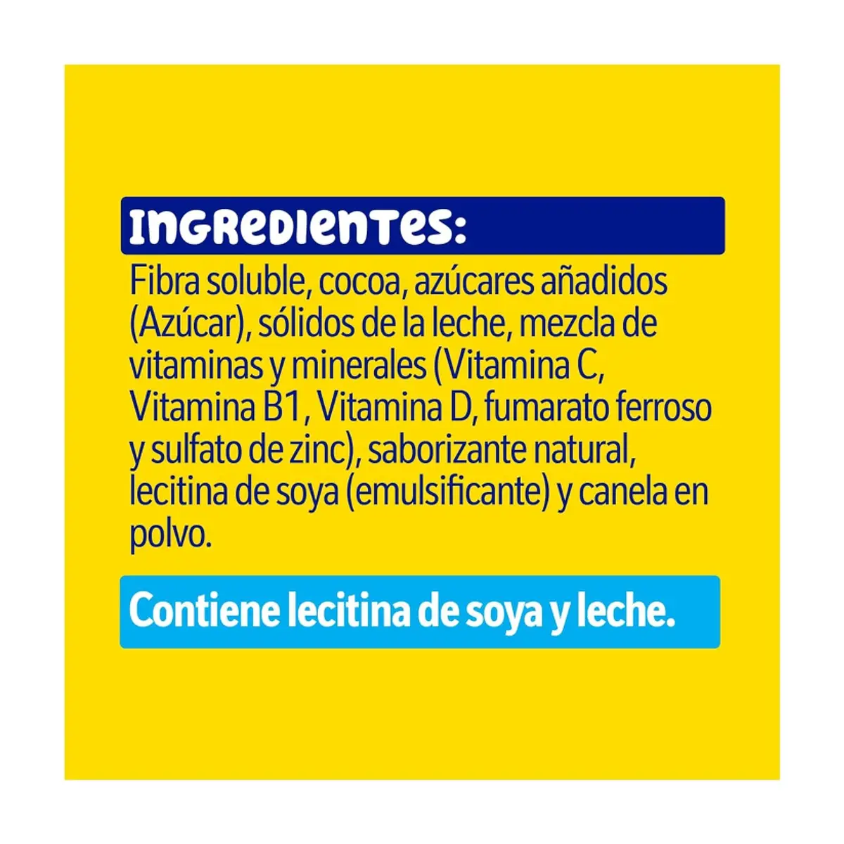 Alimento en polvo para preparar bebida fortificada con sabor a chocolate reducida en azúcar Nestlé Nesquik Plus (280 g / 9.88 oz) - Thumbnail 2