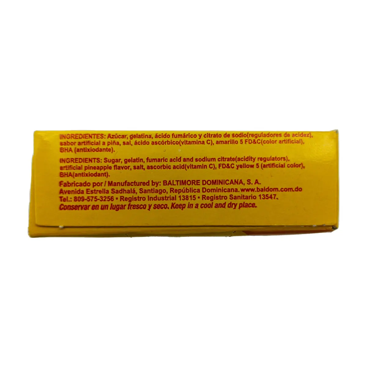 Gelatina sabor piña Oli (85 g / 3 oz) - Thumbnail 2