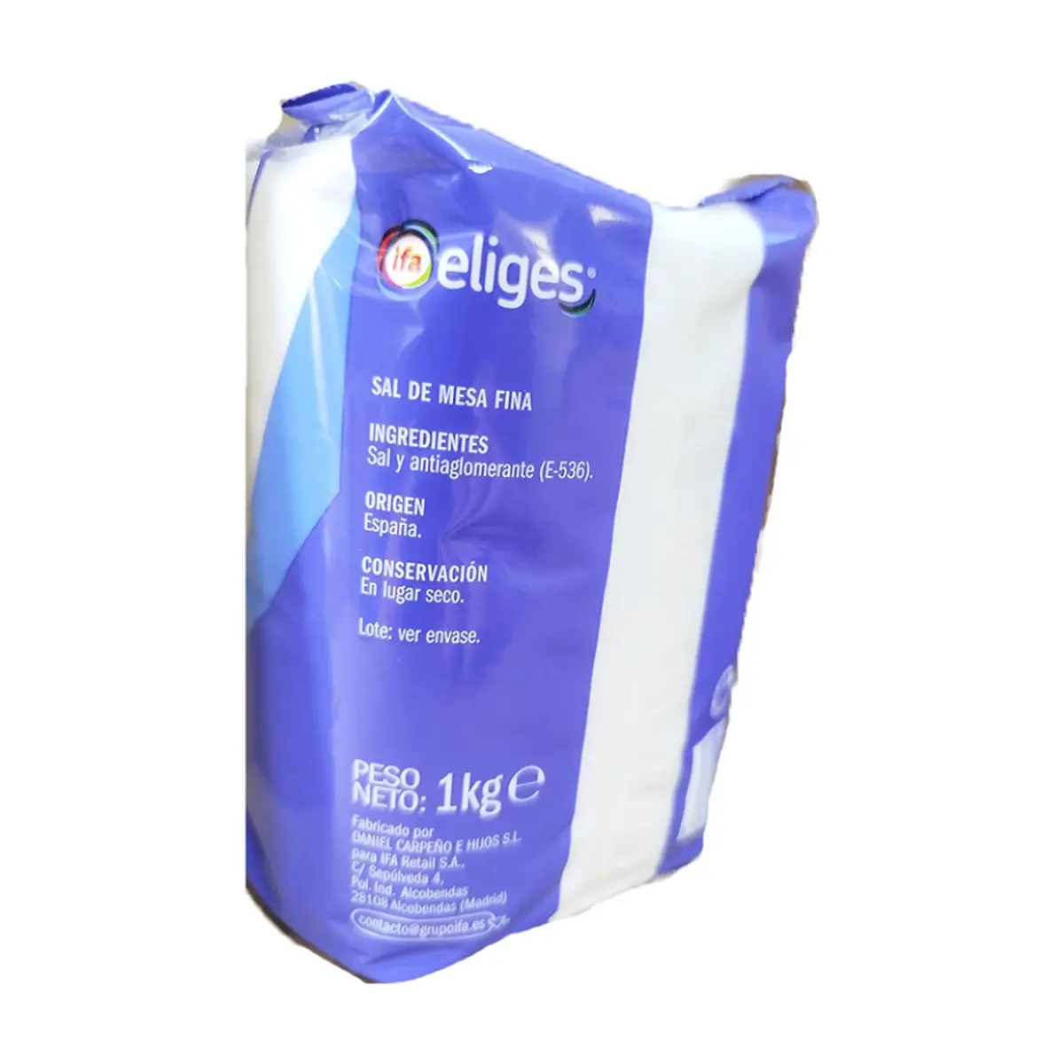 Sal fina de mesa marina IFA Eliges (1 kg / 2.2 lb) - Thumbnail 4