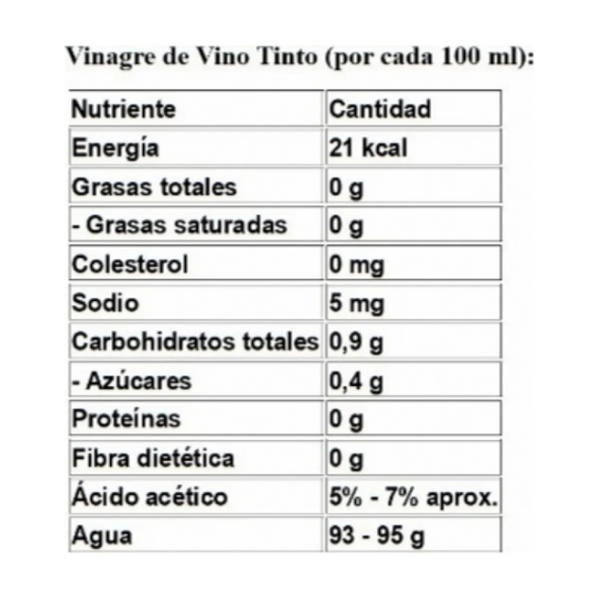 Vinagre de vino tinto Don Roy (1 L) - Thumbnail 3