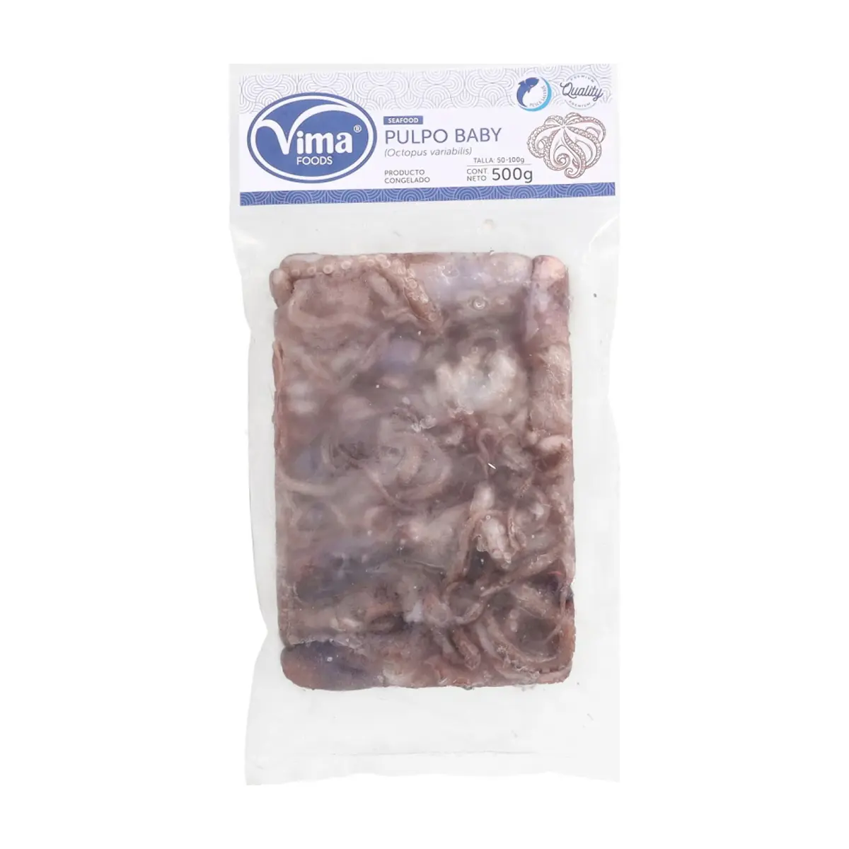 Pulpo Baby Vima Foods (500 g / 1.1 lb)