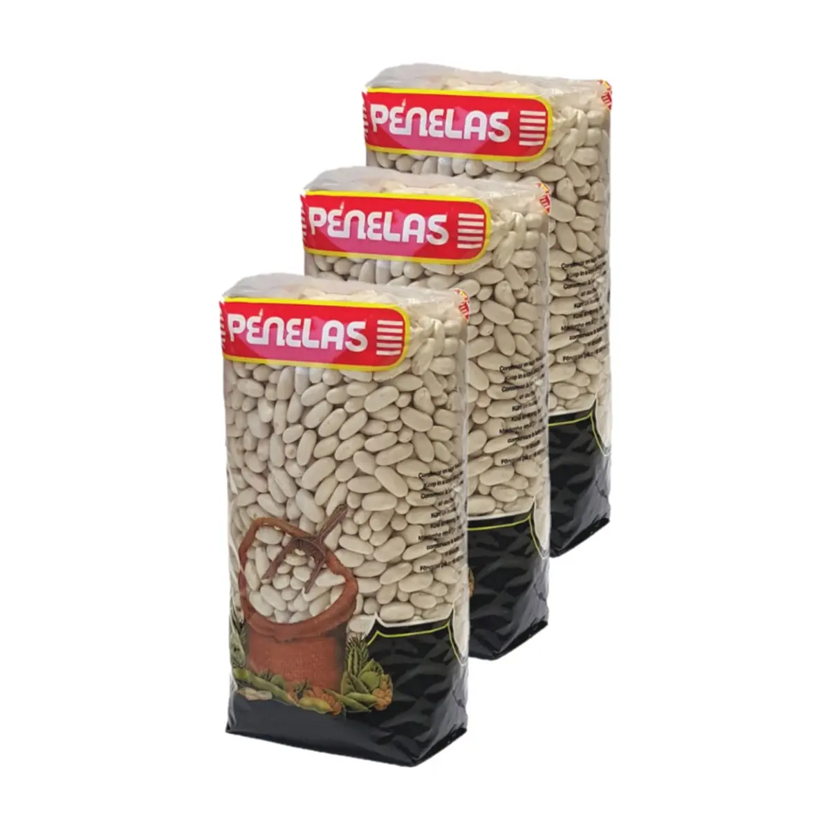 Frijol blanco (3 x 500 g / 1.10 lb) - Miniatura 1