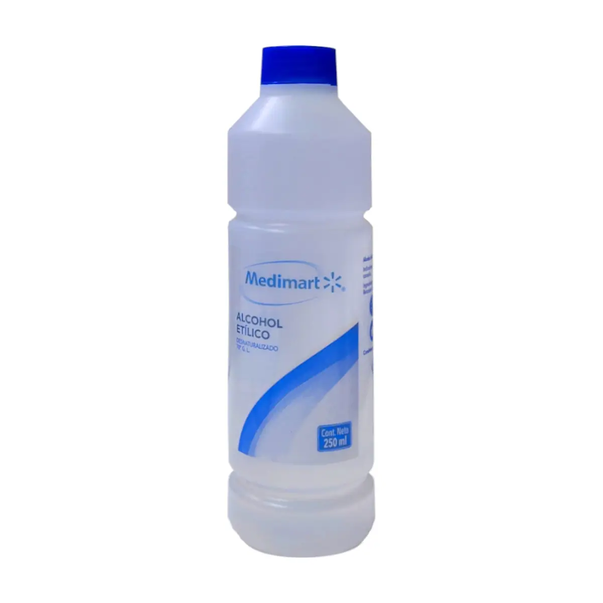 Alcohol etílico desnaturalizado 70º G.L Medimart (250 ml / 8.79 fl oz)
