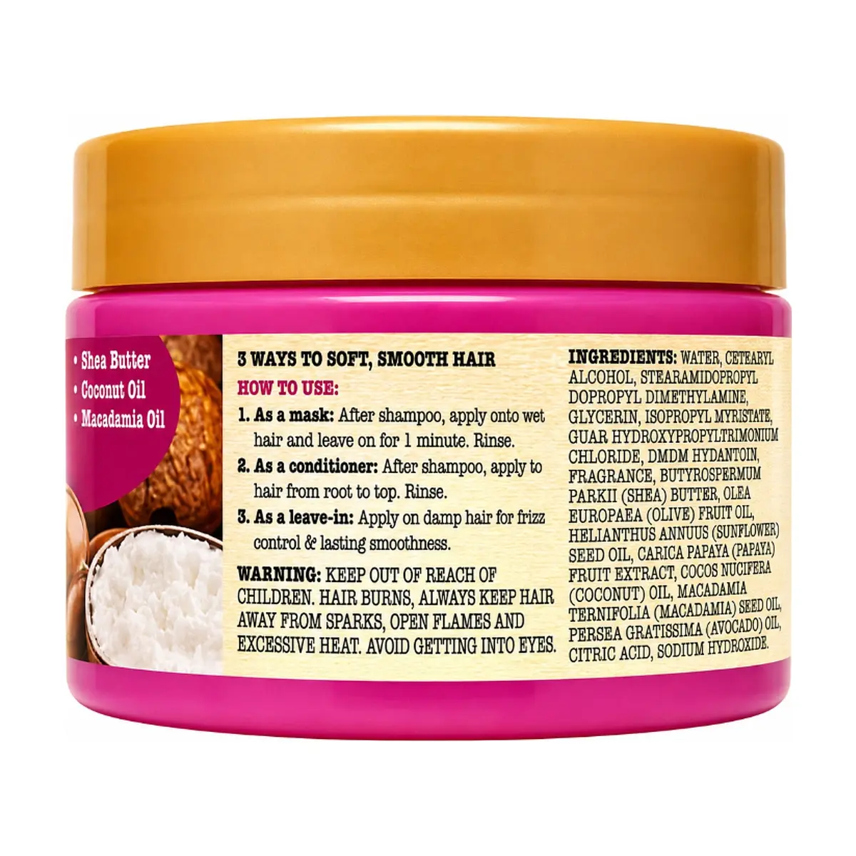 Mascarilla para el cabello de manteca de karité y coco Spa Luxury (170 g / 6 oz) - Thumbnail 2