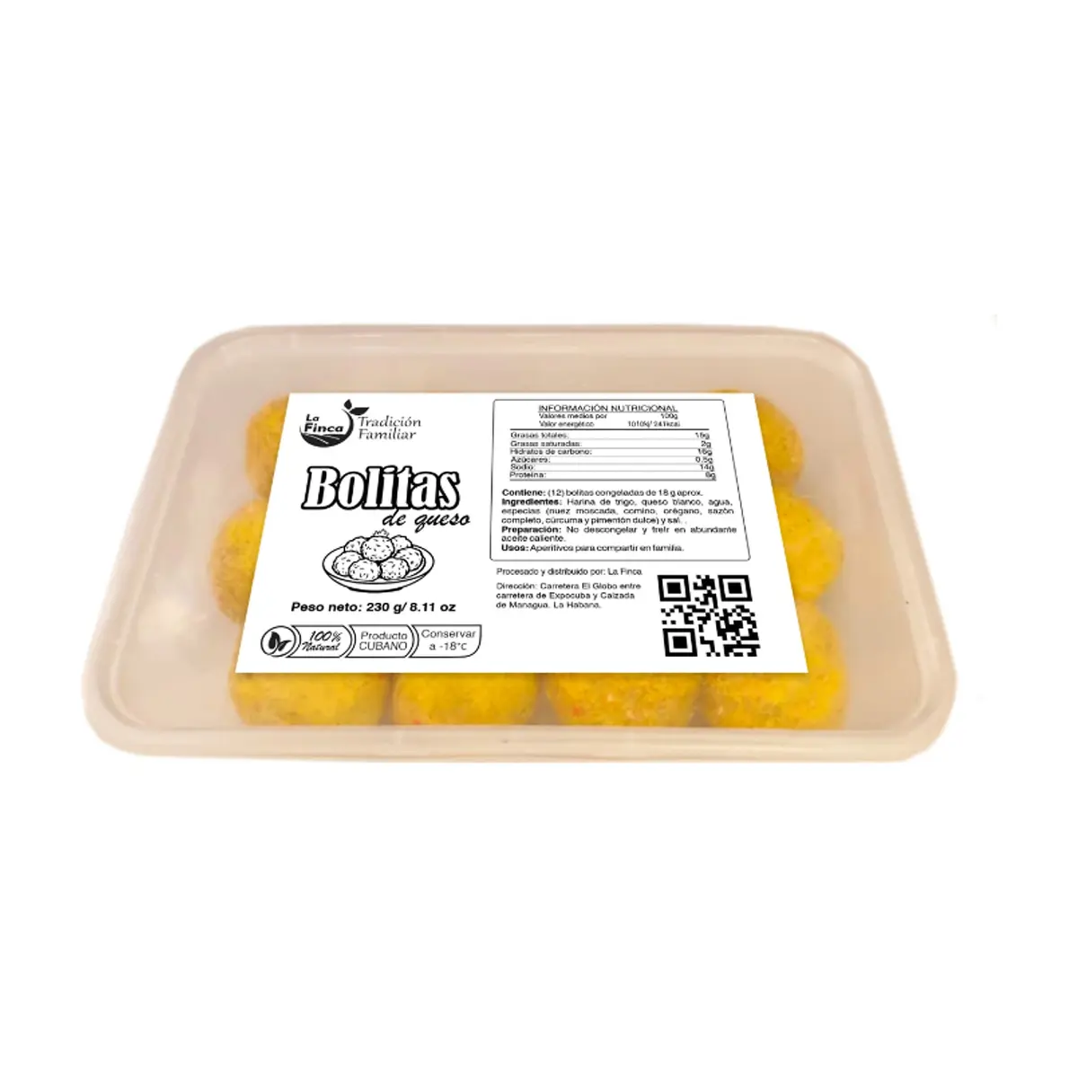 Bolitas de queso La Finca (12 x 18 g / 7.61 oz) - Miniatura 1