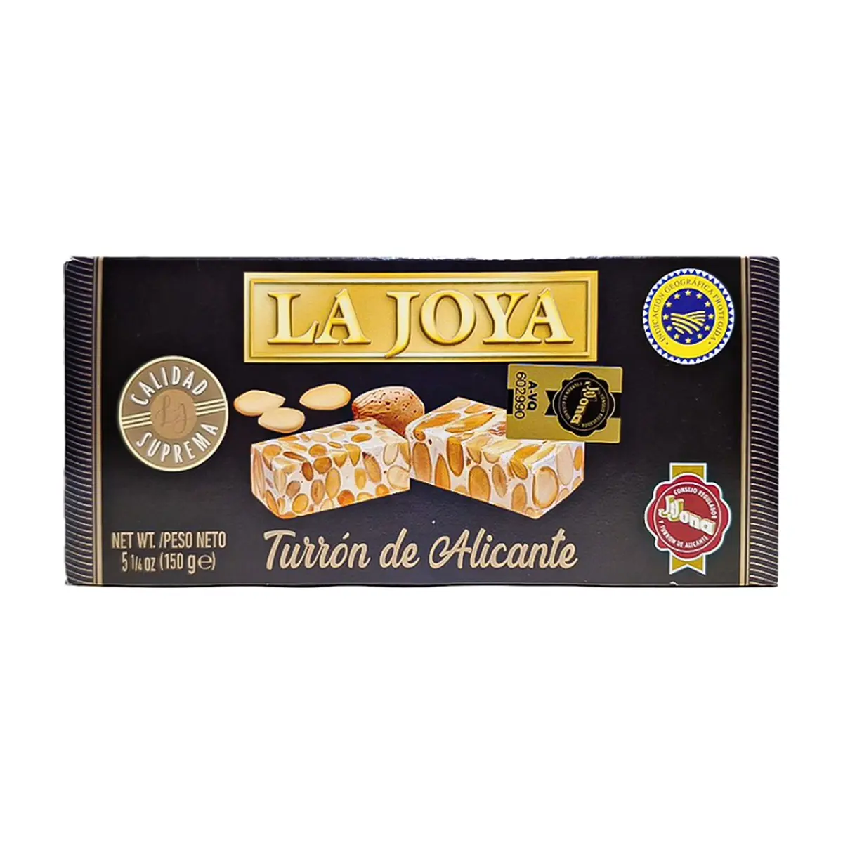 Turrón de Alicante La Joya (150 g / 5.29 oz) - Miniatura 1