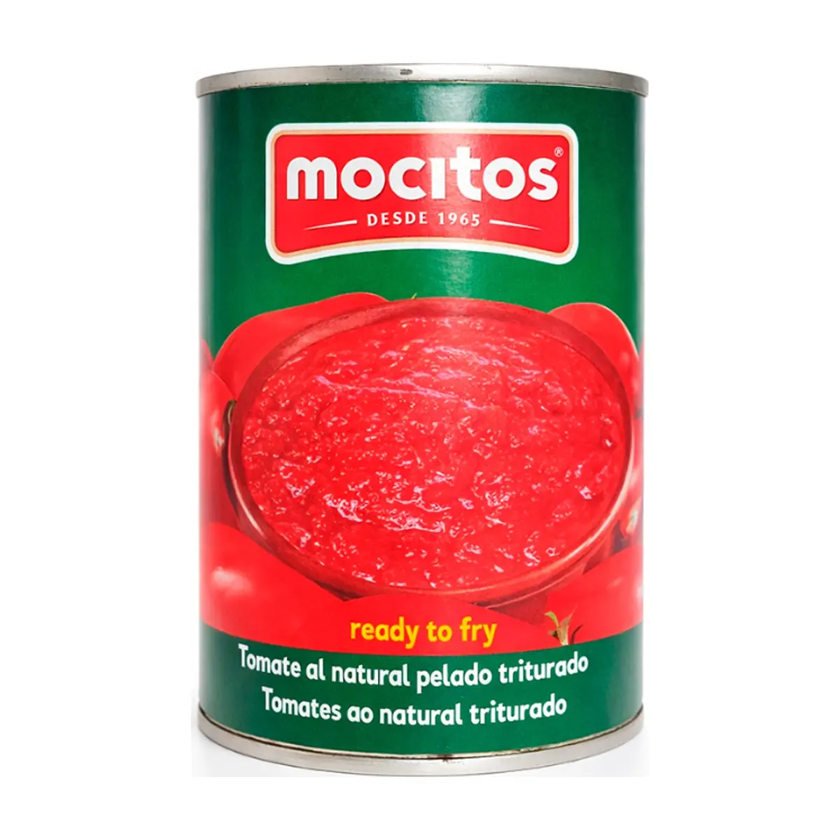 Tomate al natural pelado triturado Mocitos (400 g / 14.1 oz)