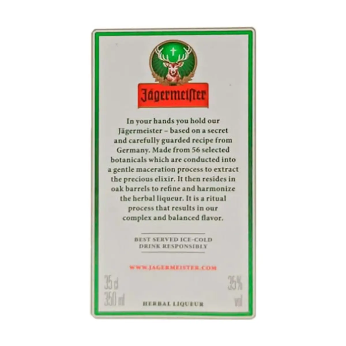 Licor de Hierbas Jägermeister (350 ml) - Thumbnail 3