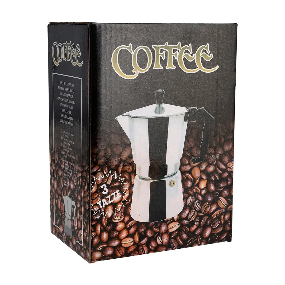 Cafetera clásica de 3 tazas Cjinghan - Thumbnail 7