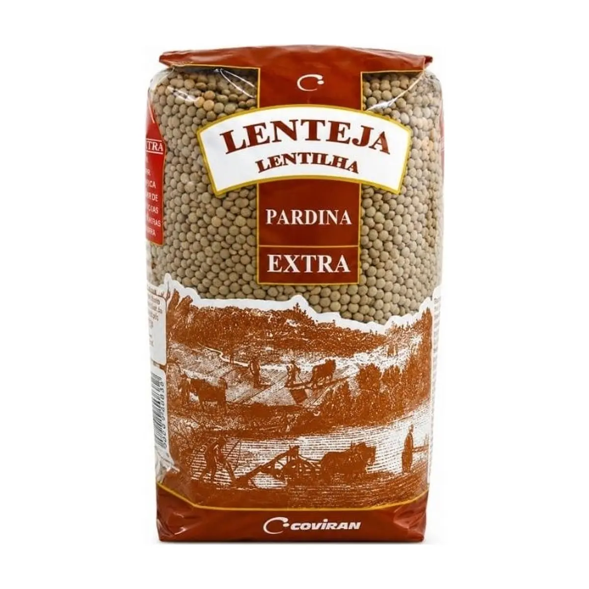 Lenteja Pardina Calidad Extra (1 kg) COVIRÁN